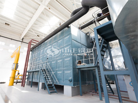58MW SZS 系列燃氣蒸汽鍋爐現場(chǎng)