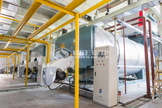 2.8MW WNS系列冷凝式燃氣熱水鍋爐項目