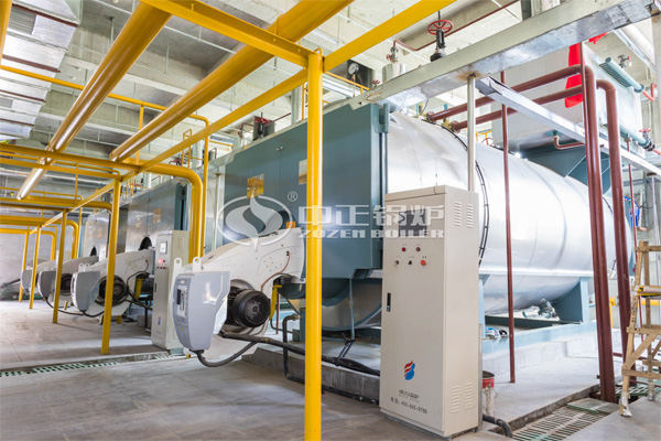 2.8MW WNS系列冷凝式燃氣熱水鍋爐項目