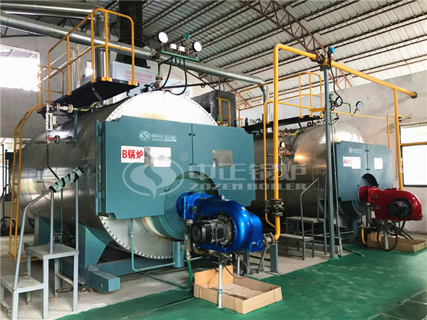 運行在漢光實(shí)業(yè)的中正鍋爐WNS系列燃氣<a href=/product/steam-boiler.html target=_blank class=infotextkey>蒸汽鍋爐</a>項目